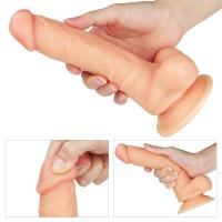 20 CM Geliştirilmiş Gerçekçi Doku Realistik Penis - The Ultra Soft Dude