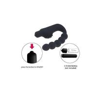 KNOB Silikon 10 Fonksiyonlu Boğumlu Klitoris ve G-Spot Uyarıcı 2 in 1 Vibratör