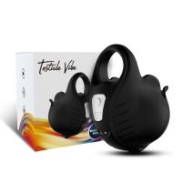 PRIME TOYS Lock Şarjlı Kablosuz Kumandalı Testis Masaj Vibratörü Güçlü Titreşimli Penis Yüzüğü