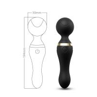 PRIME TOYS Freeza 360° Açılı Magic Wand Massager Çok Sessiz Masaj Aleti