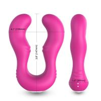 SERAPH PRO Kablosuz Kumandalı Strapless Çift Taraflı G Spot Çatal Vibratör - Pembe