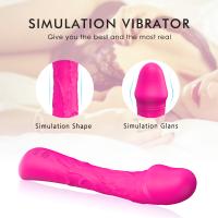 Sunshine Şarjlı Esnek Bükülebilir G Nokta Uyarıcı Güçlü Titreşimli Yumuşak Yapay Penis Vibratör