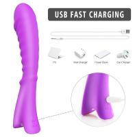 TOPI Anal ve G Nokta Uyarıcı Su Geçirmez Wand Massager Vibratör Dildo