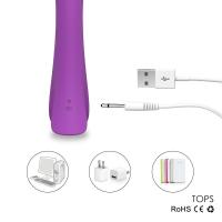 TOPS Anal ve G Nokta Uyarıcı Su Geçirmez Wand Massager Vibratör Dildo