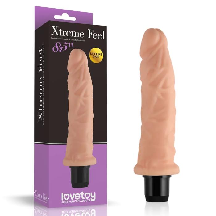 22 CM Cyberskin Classic Vibrator - Xtreme Feel