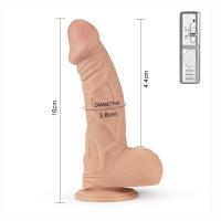 23 CM Titreşimli Realistik Penis - Real Extreme