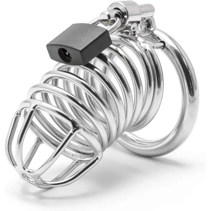 ANNULUS Chastity Cage Metal Kilit Penis Esaret Kafesi