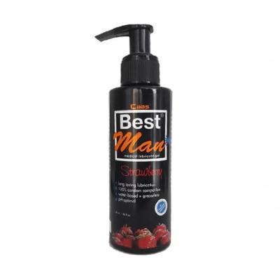 Best Man Büyük Boy Çilekli Kayganlaştırıcı Jel 150ML