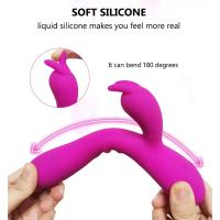 CANTA Şarjlı Çift Motorlu Isıtmalı Klitoris ve G Spot Uyarıcı 2 in 1 Rabbit Vibratör