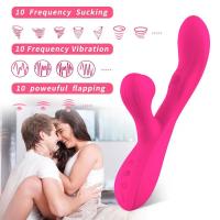 EDAN G-Spot Uyarıcı A-Spot Flapping ve Klitoris Emiş Güçlü 3 in 1 Vibratör