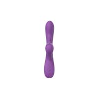 EDAN G-Spot Uyarıcı A-Spot Flapping ve Klitoris Emiş Güçlü 3 in 1 Vibratör - Mor