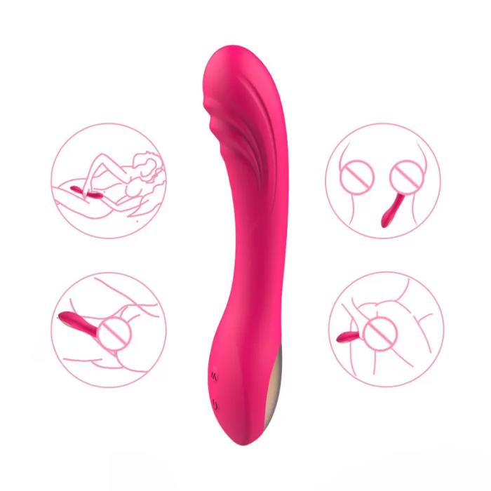 EXTER 12 Titreşim Modlu G-Spot Uyarıcı Dildo Vibratör