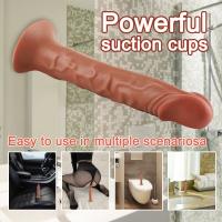 Foreskin Perfection Dildo 21 CM - Çift Katmanlı Gerçekçi Kayar Deri Ultra Yumuşak Realistik Melez Yapay Penis Vibrator