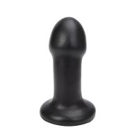 LIFELIKE VIBE Ultra Realistik Dokulu Vantuzlu Anal Butt Plug 9.5 CM - Siyah