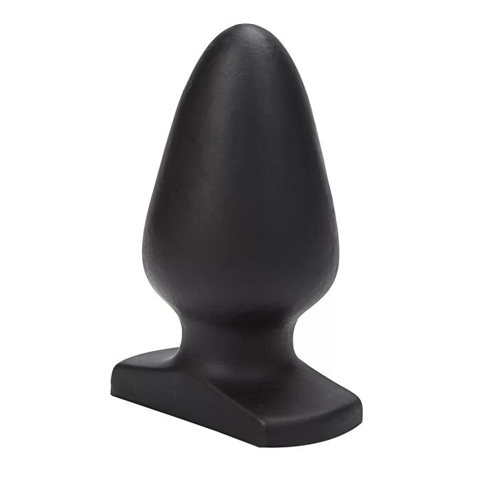 LIFELIKE VIBE Ultra Realistik Dokulu Vantuzlu Anal Butt Plug 12 CM - Siyah