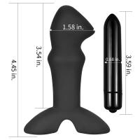 Lovetoy Anal Prostat Vibratör - Silicone Prostate Stud