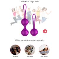 M3 - Şarjlı Uzaktan Kumandalı G-Spot ve Klitoris Uyarıcı Giyilebilir Vibratör Kegel Egzersiz Vajinal Top