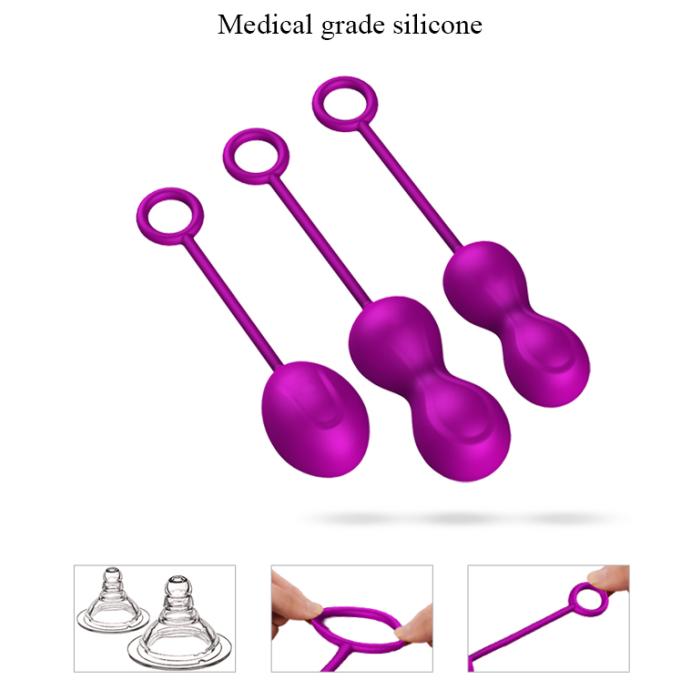 M5 - Cinsel Sağlık Kegel Egzersiz Seti Orgazm Zevk Vajinal Topları