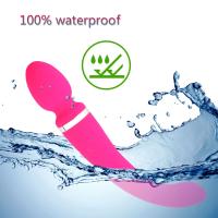 MASSAGE STICK Çift Taraflı Kullanılabilir G-Spot Uyarıcı ve Klitoris Masaj Vibratör - Pembe