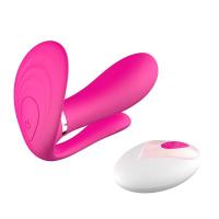 MASSAGER Kablosuz Kumandalı Isıtmalı Giyilebilir 3 in 1 Panty Vibratör - Pembe