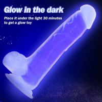 NEON ELITE Glow in the Dark  - Karanlıkta Parlayan Dildo Ultra Realistik Yapay Penis Vibrator