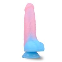 NEON ELITE Glow in the Dark - Karanlıkta Parlayan Dildo Ultra Yumuşak Realistik Yapay Penis