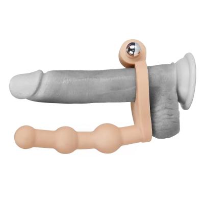 Penis Halkalı Klitoris Uyarıcı Boncuk Anal Penetratör - The Ultra Soft Series