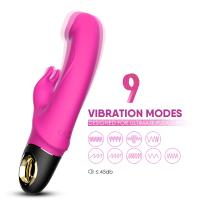 PRIME TOYS Meteror Manyetik Şarjlı Klitoris ve G Spot Uyarıcı 360° Rotasyonlu Rabbit Vibratör