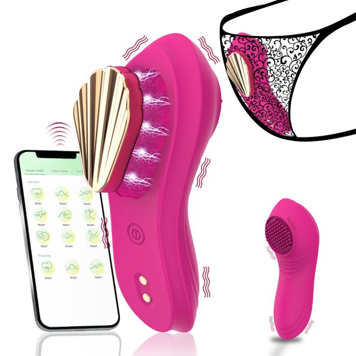 PRIME TOYS Telefon Kontrollü Manyetik Klipsli Külot İçi Giyilebilir Klitoris Uyarıcı Panty App Vibratör