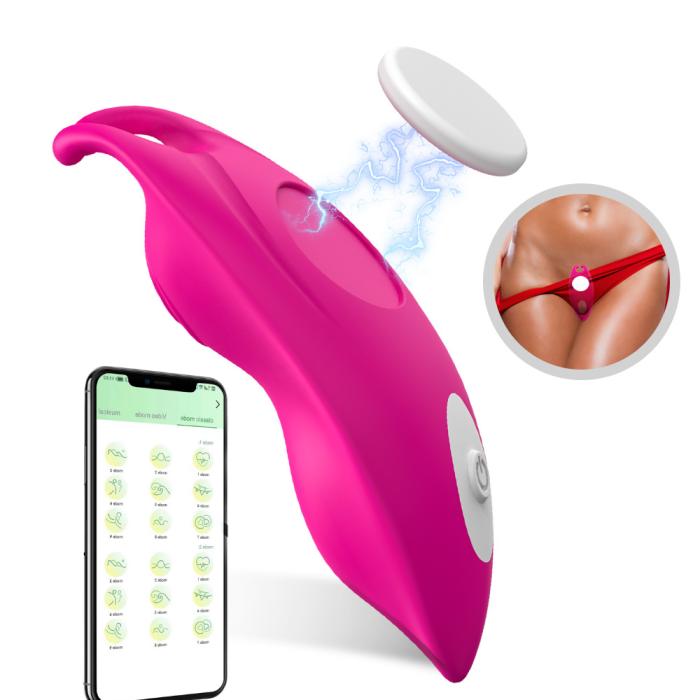 PRIME TOYS Ava Telefon Kontrollü Manyetik Klipsli Sessiz Giyilebilir Klitoris Uyarıcı Mini Vibratör