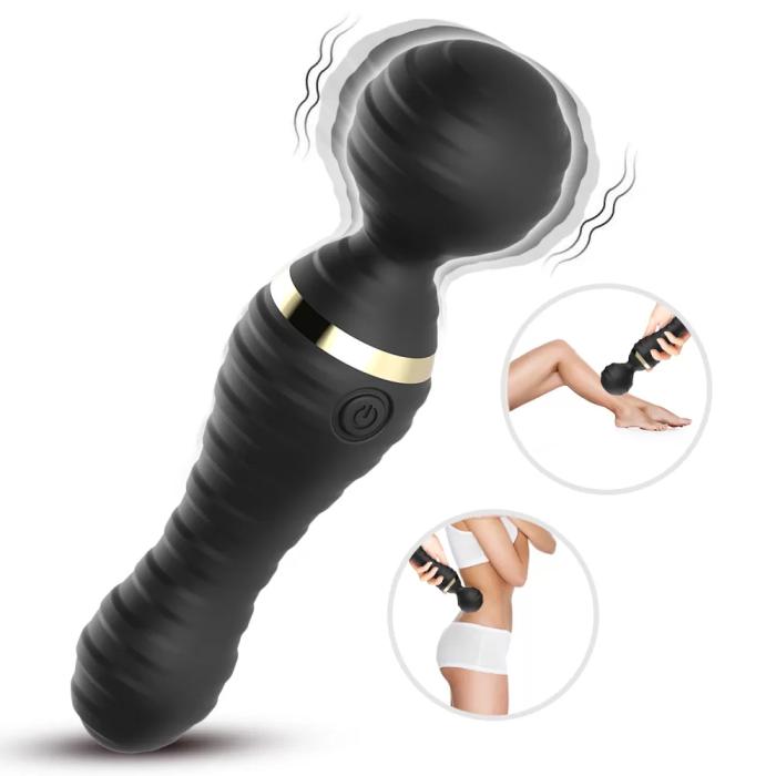 PRIME TOYS Freexa 360° Dönebilen Esnek Kafalı Magic Wand Massager Orgazm Masaj Vibratör