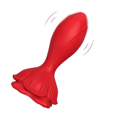 PRIME TOYS Rose Kablosuz Kumandalı Titreşimli Anal Plug Vibratör