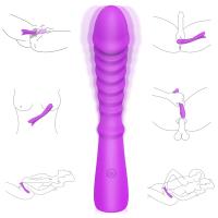 TOPI Anal ve G Nokta Uyarıcı Su Geçirmez Wand Massager Vibratör Dildo