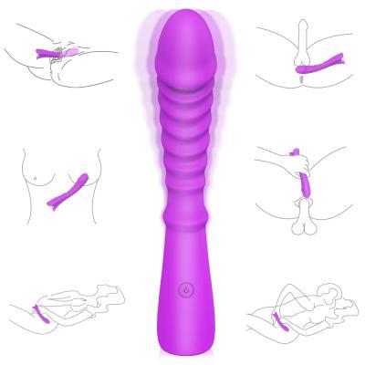 TOPI Anal ve G Nokta Uyarıcı Su Geçirmez Wand Massager Vibratör Dildo