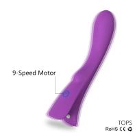 TOPS Anal ve G Nokta Uyarıcı Su Geçirmez Wand Massager Vibratör Dildo