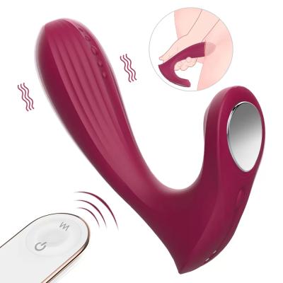 WHALE Klitoris ve G Spot Uyarıcı Giyilebilir 2 in 1 Panty Vibratör