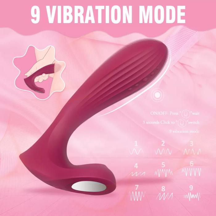 WHALE Klitoris ve G Spot Uyarıcı Giyilebilir 2 in 1 Panty Vibratör